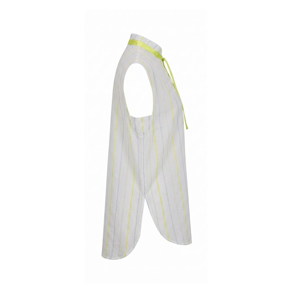 Malo White Cotton Women Shirt | Regal Royce