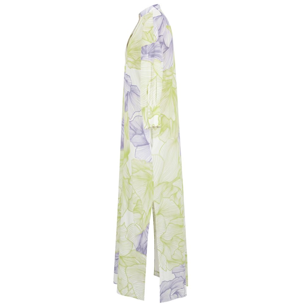 Malo Green Cotton Women Dress | Regal Royce