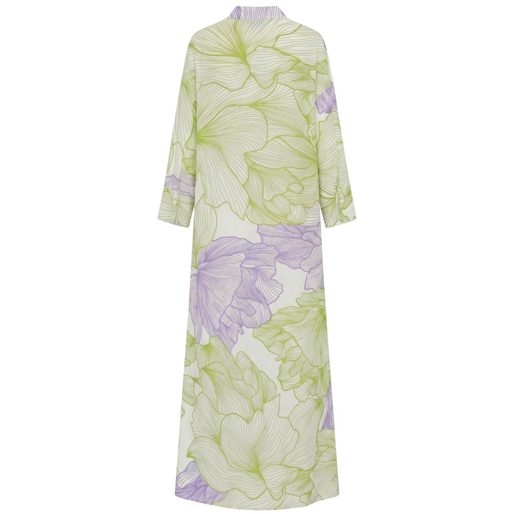Malo Green Cotton Women Dress | Regal Royce