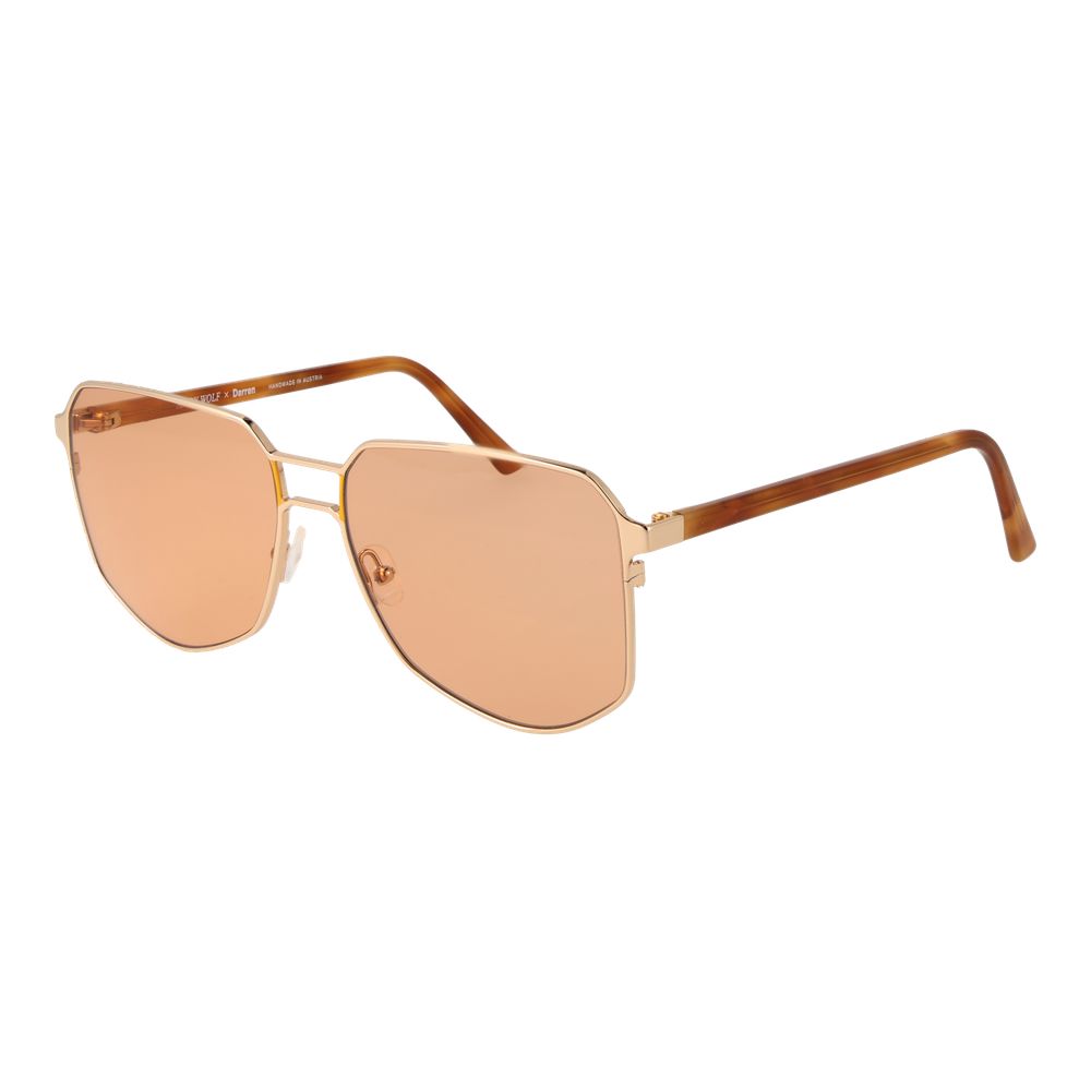 Andy Wolf Gold Metal Sunglasses | Regal Royce