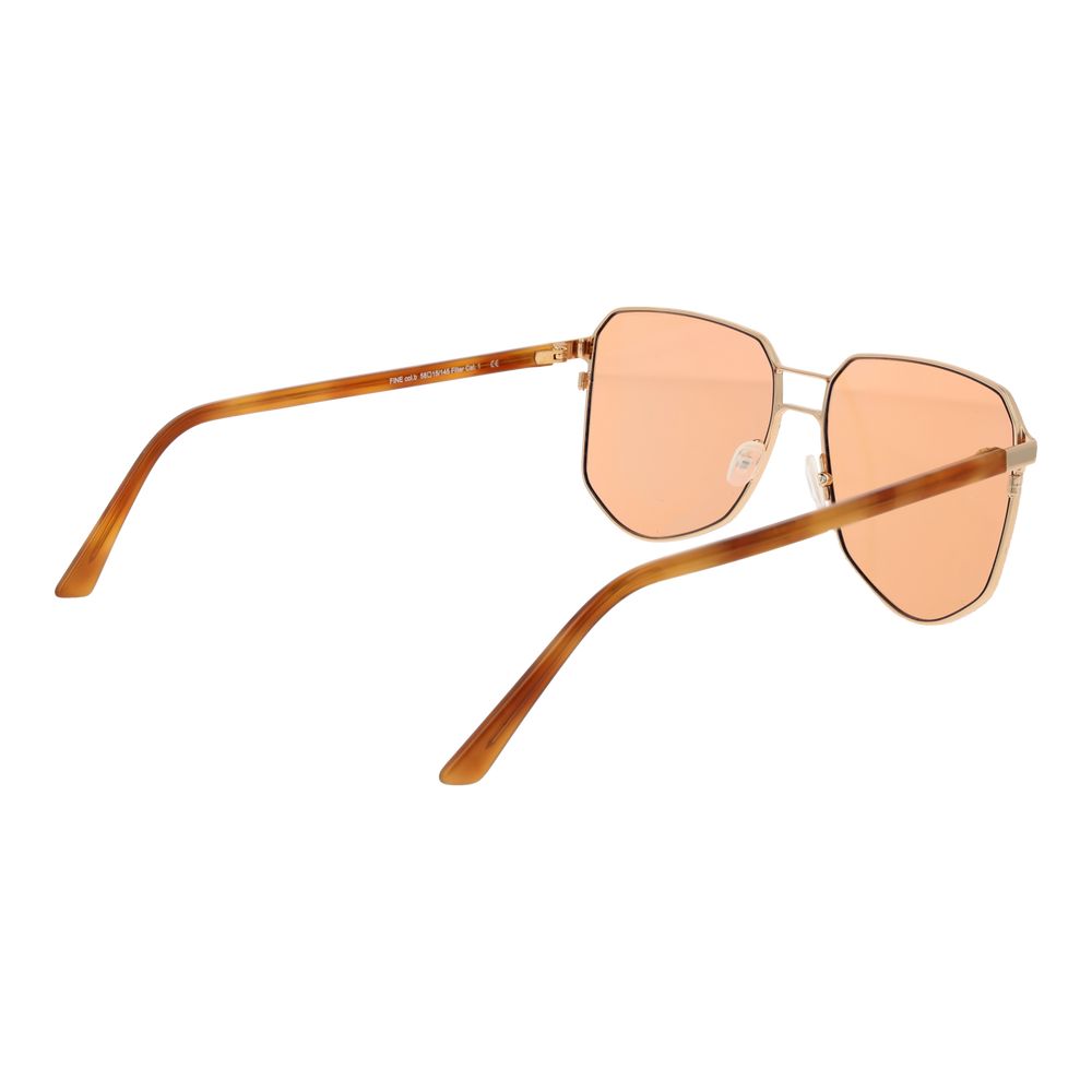 Andy Wolf Gold Metal Sunglasses | Regal Royce