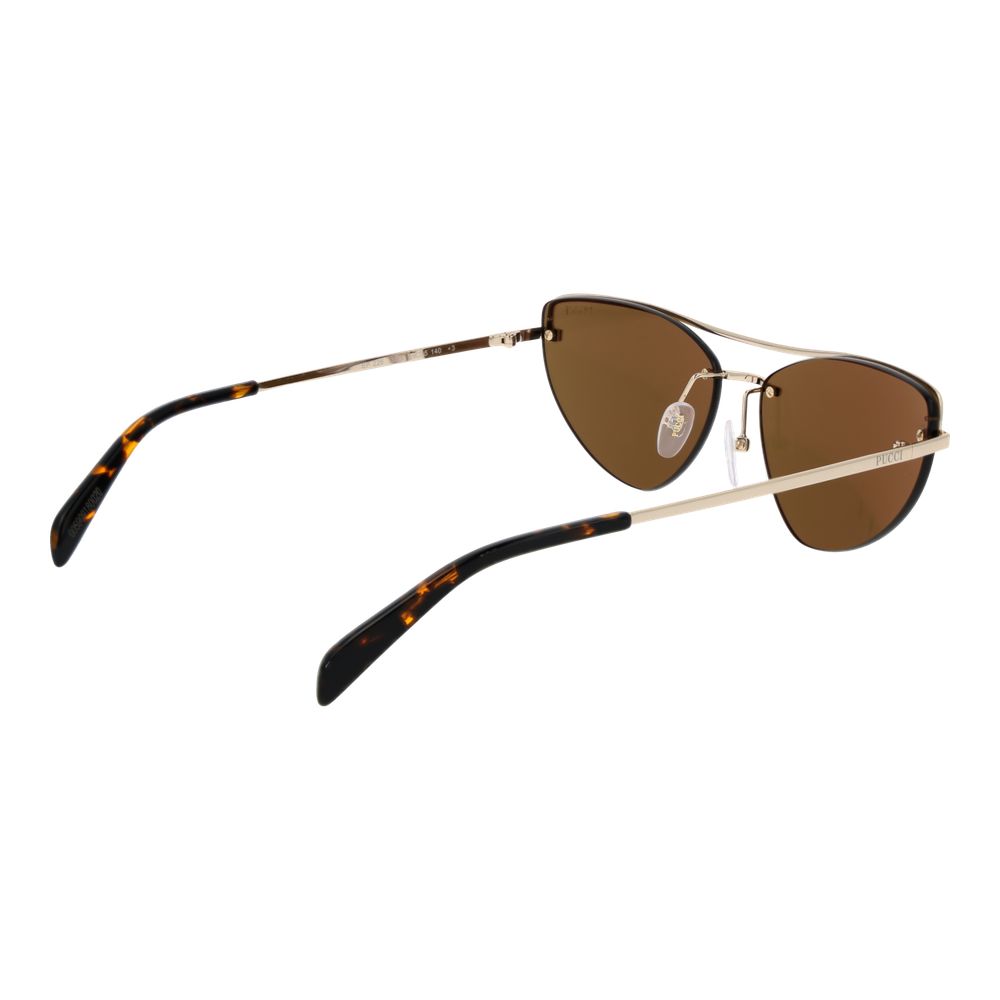 Emilio Pucci Gold Metal Sunglasses | Regal Royce