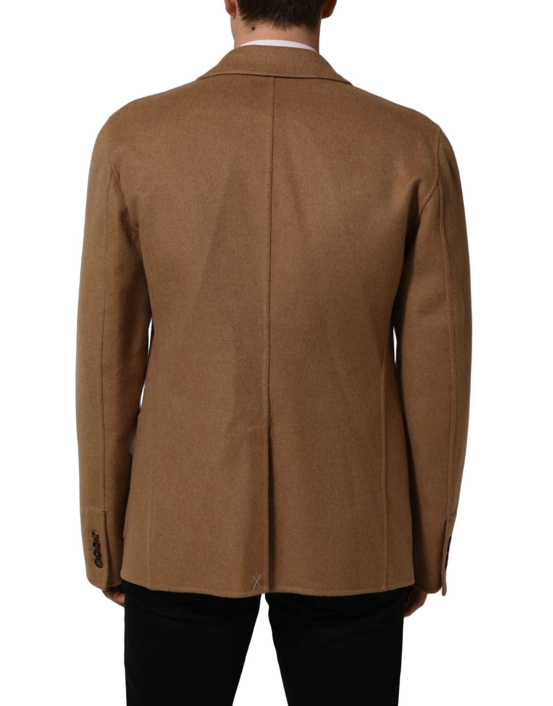 Dolce & Gabbana Brown Single Breasted 2 Button Suit Jacket | Regal Royce
