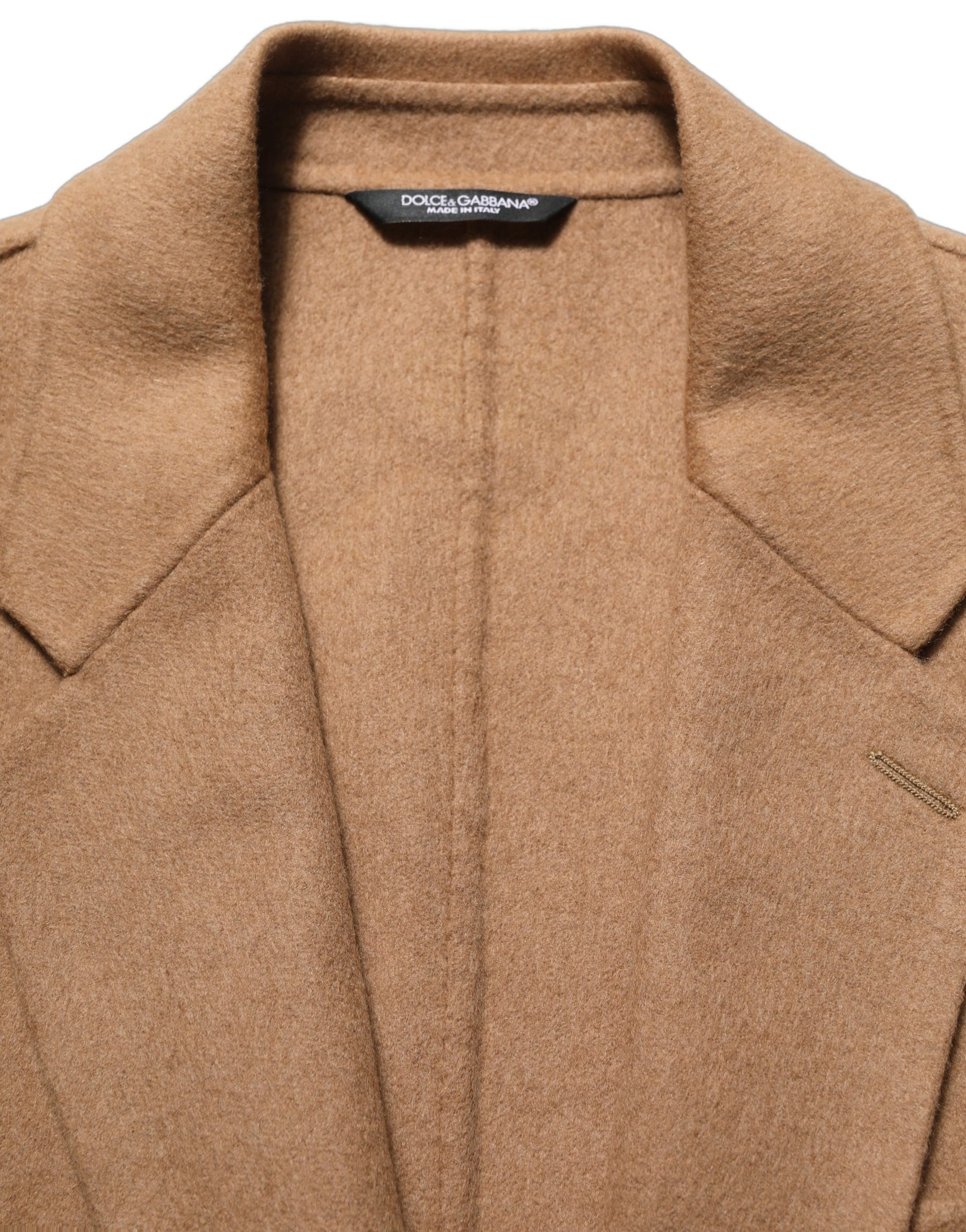 Dolce & Gabbana Brown Single Breasted 2 Button Suit Jacket | Regal Royce