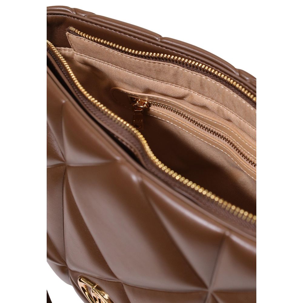 Love Moschino Brown Polyethylene Handbag | Regal Royce