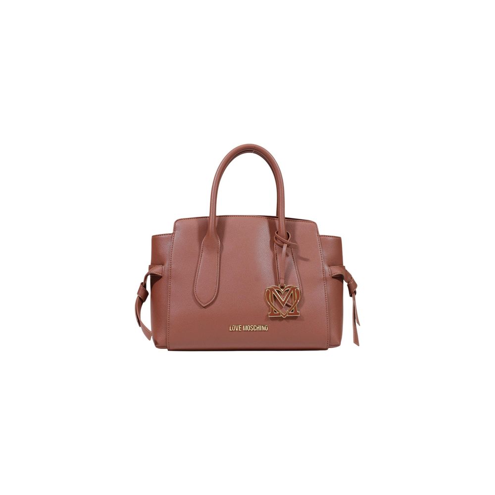 Love Moschino Brown Polyethylene Handbag | Regal Royce