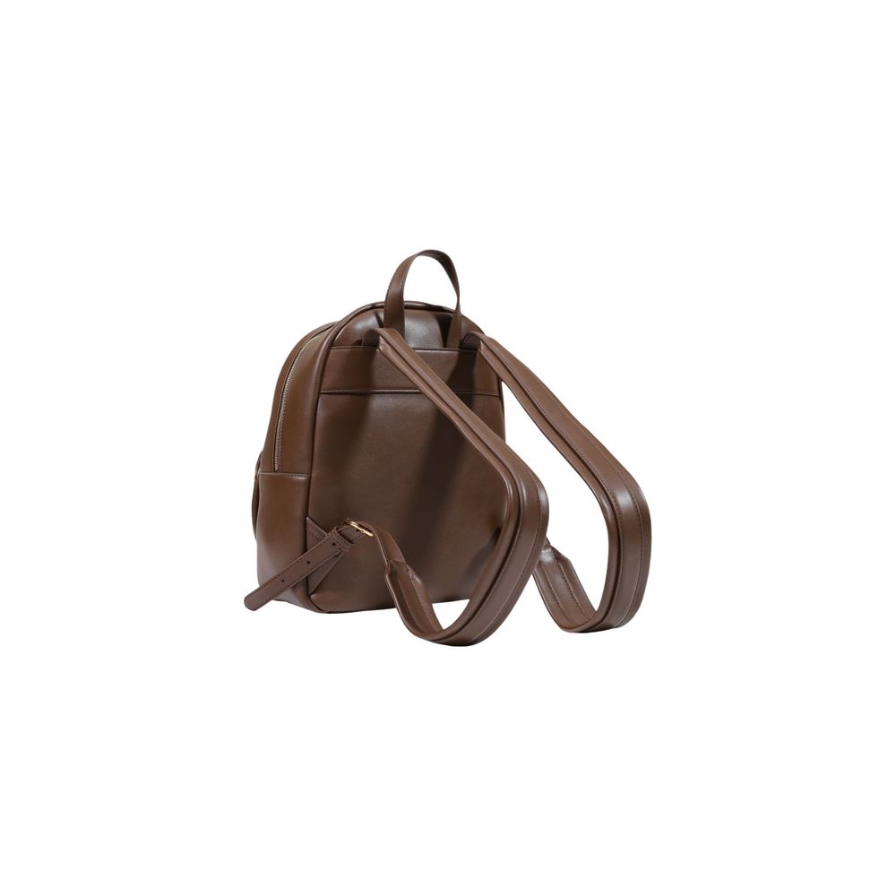 Love Moschino Brown Polyethylene Backpack | Regal Royce