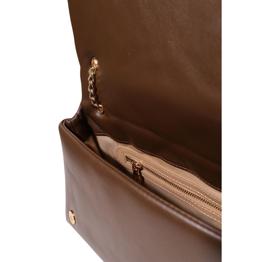 Love Moschino Brown Polyethylene Handbag | Regal Royce