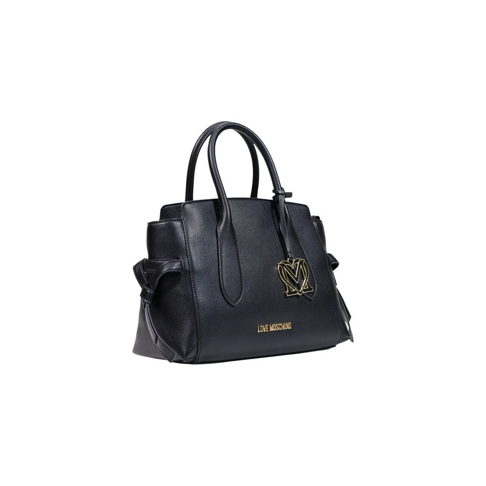 Love Moschino Black Polyethylene Handbag | Regal Royce