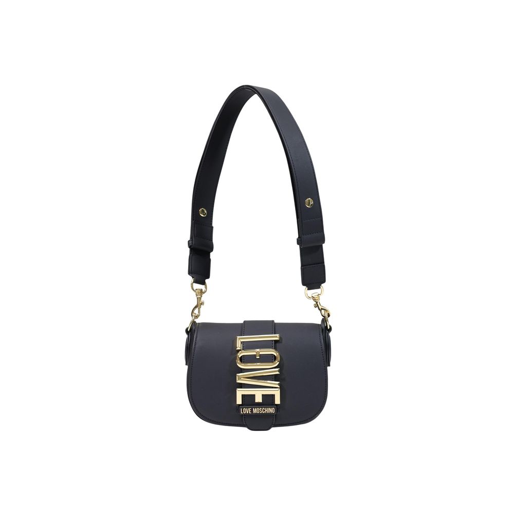 Love Moschino Black Polyethylene Handbag | Regal Royce