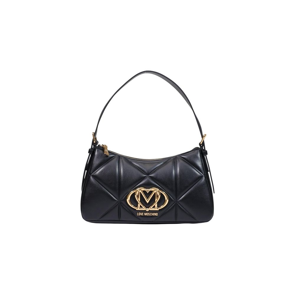 Love Moschino Black Polyethylene Handbag | Regal Royce