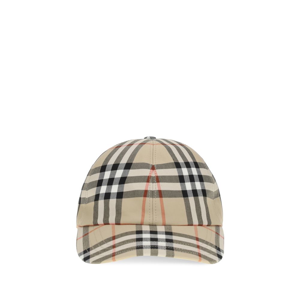 Burberry Beige Cotton Cap (Baseball Hat) | Regal Royce
