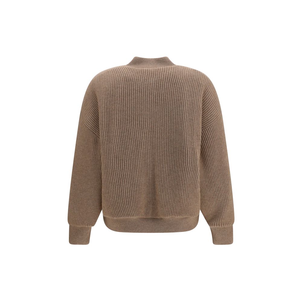 Brunello Cucinelli Beige Cashmere Bomber | Regal Royce