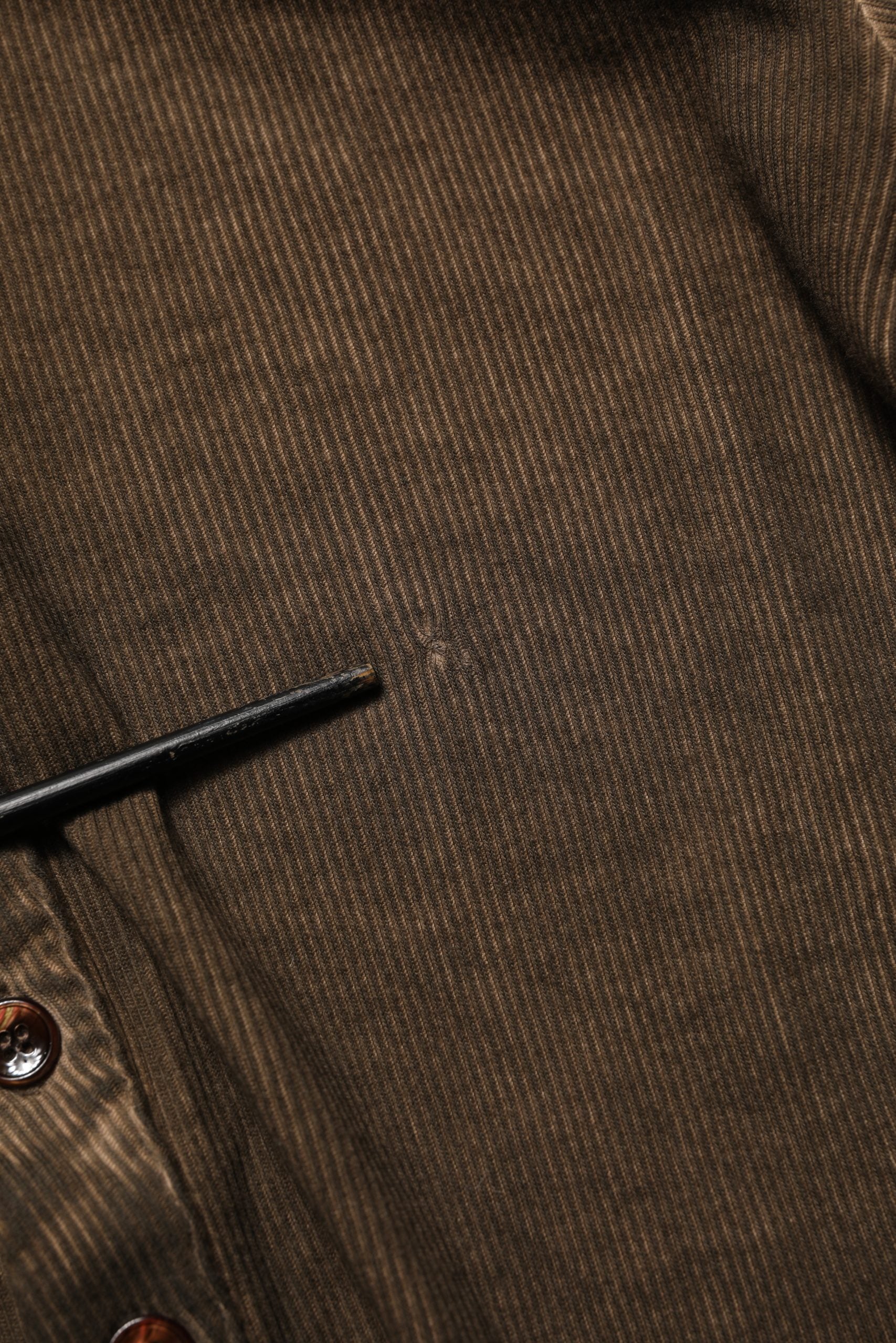 Dolce & Gabbana Brown Cotton Buttoned Henley Pullover Sweater | Regal Royce