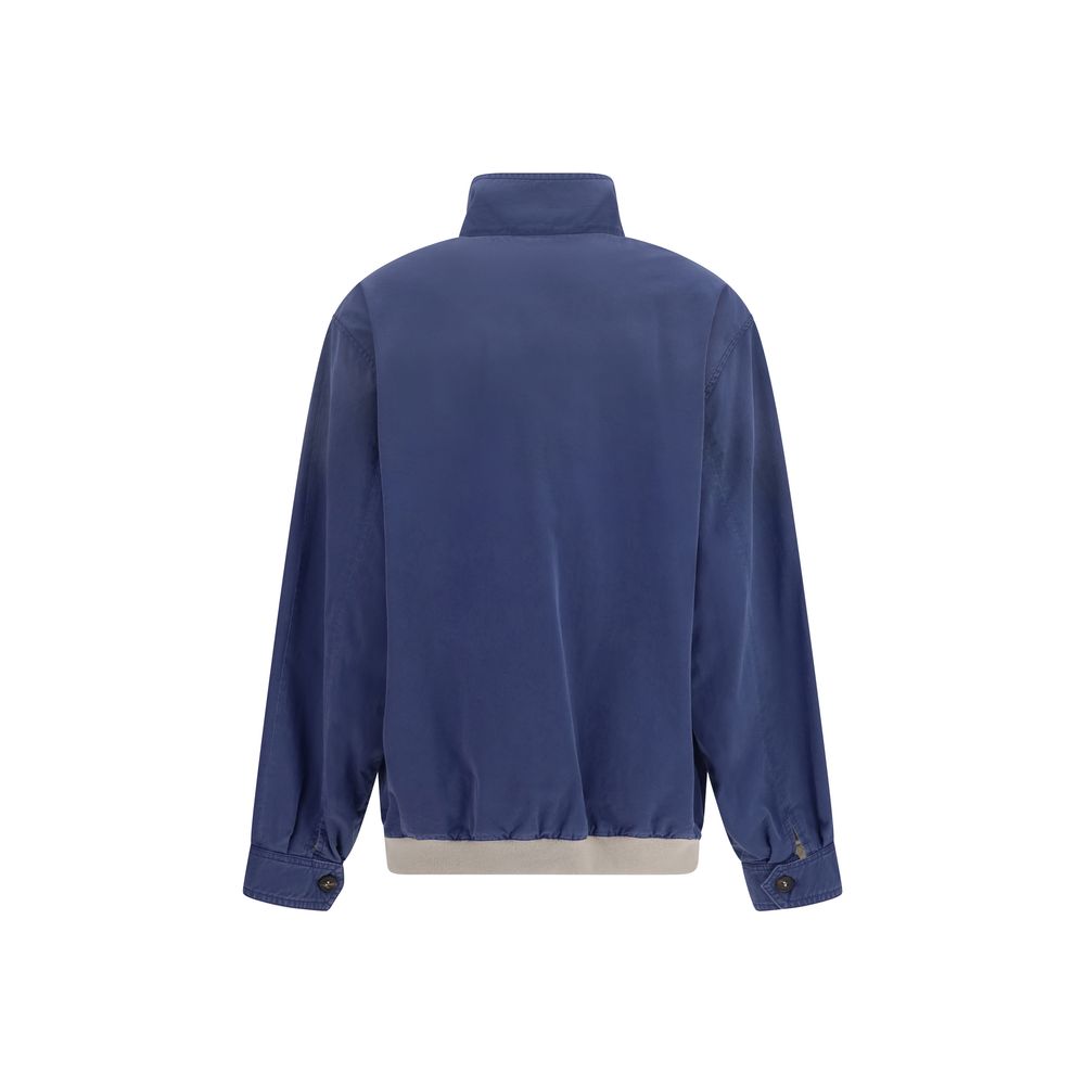 Miu Miu Blue Cotton Bomber | Regal Royce