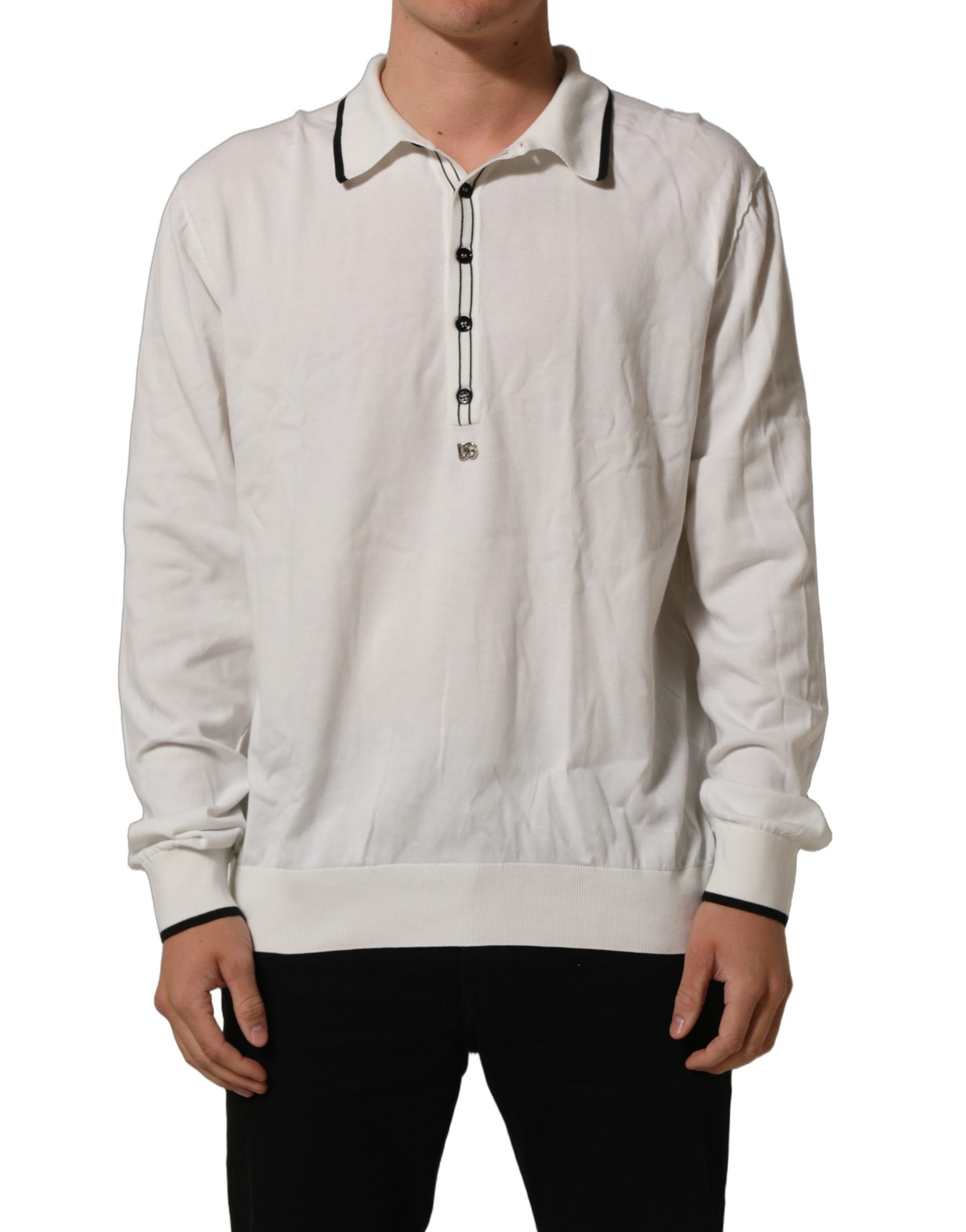 Dolce & Gabbana Black Leaf Print Silk Men Crew Neck T-shirt | Regal Royce