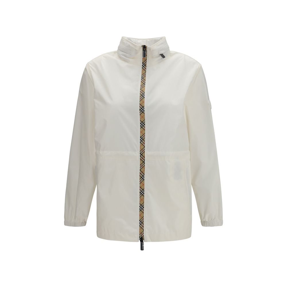 Burberry White Polyamide Shell Jacket | Regal Royce
