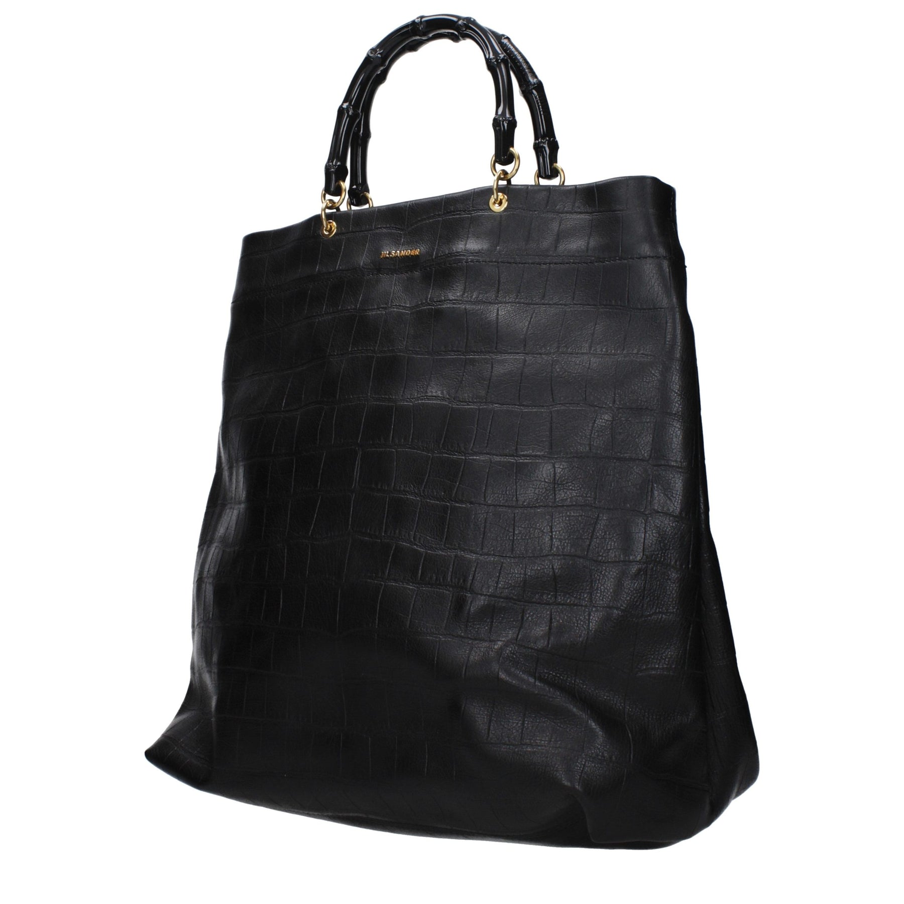Jil Sander Black Leather Handbag | Regal Royce