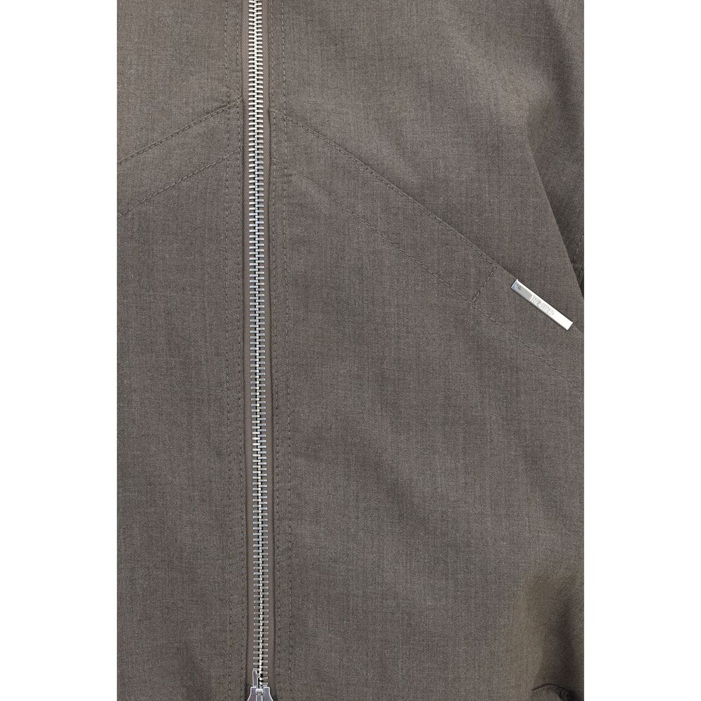 The Attico Brown Wool Oves Aries Bomber | Regal Royce