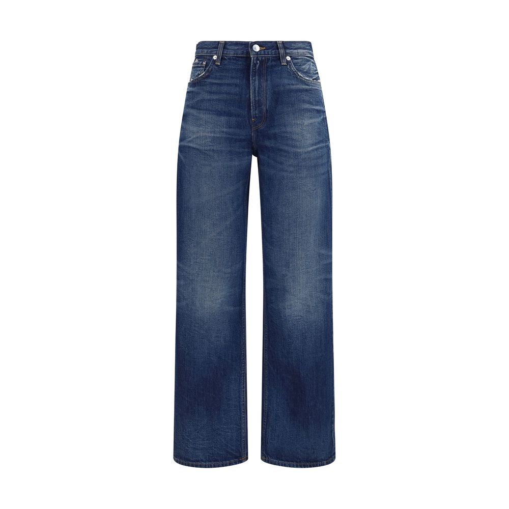 Haikure Blue Cotton Jeans Denim | Regal Royce