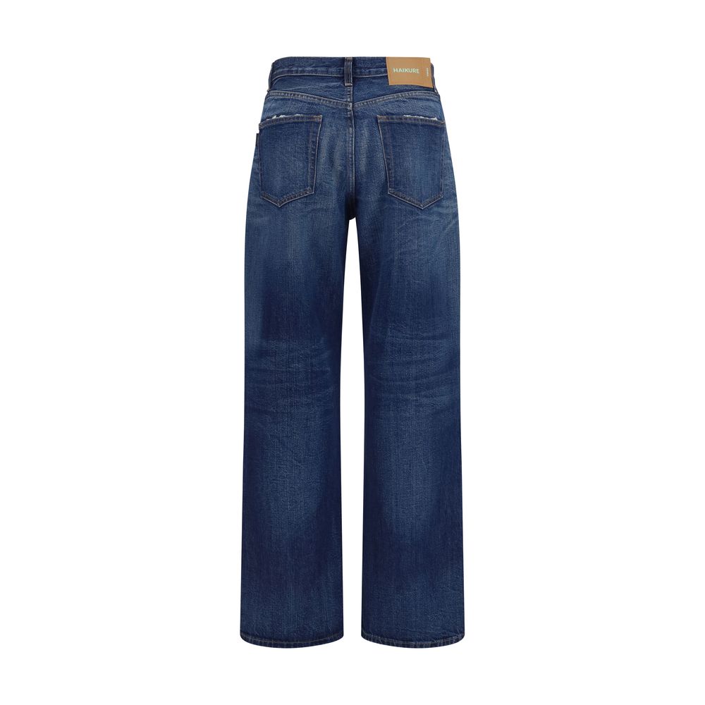 Haikure Blue Cotton Jeans Denim | Regal Royce