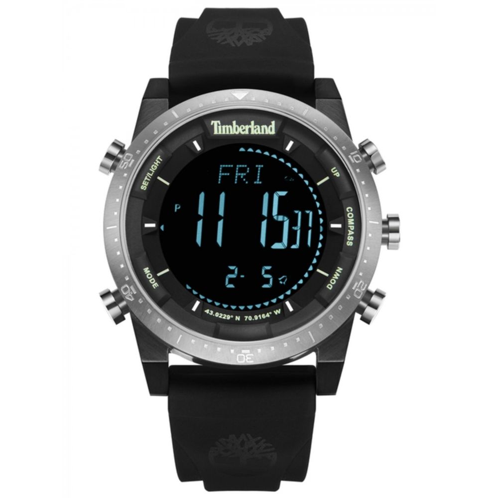 Timberland Black Synthetic Digital Watch | Regal Royce