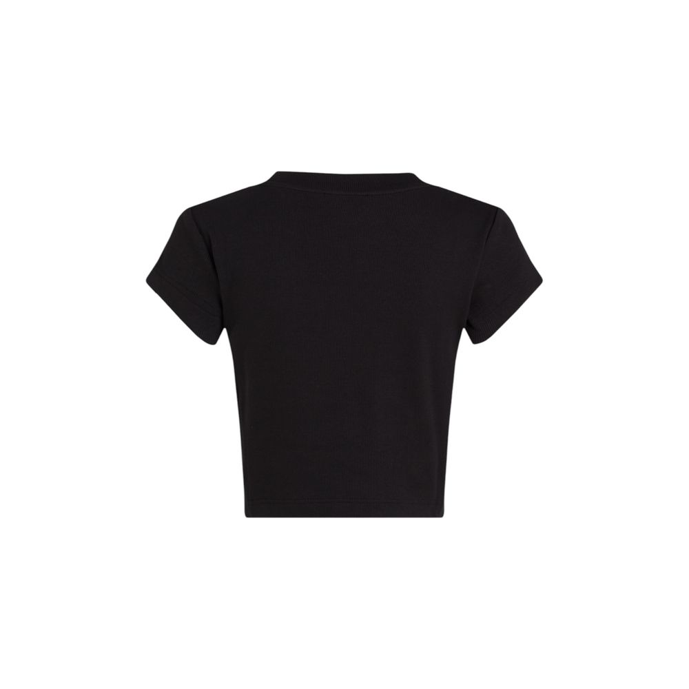 Calvin Klein Jeans Black Cotton T-Shirt | Regal Royce