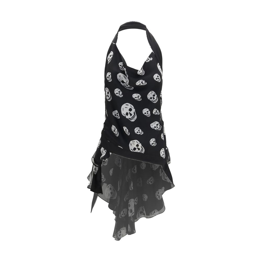Alexander McQueen Black Silk Scarf | Regal Royce