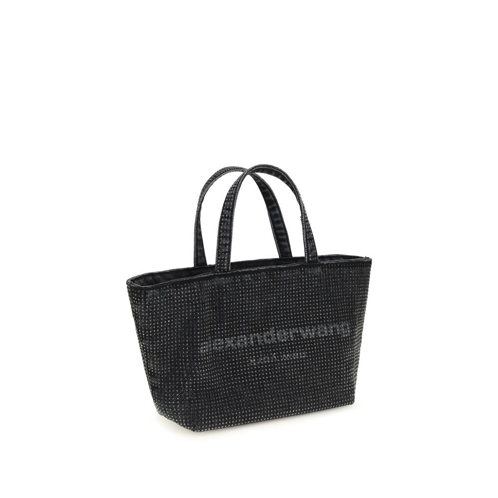 Alexander Wang Gray Cotton Shoulder Bag | Regal Royce