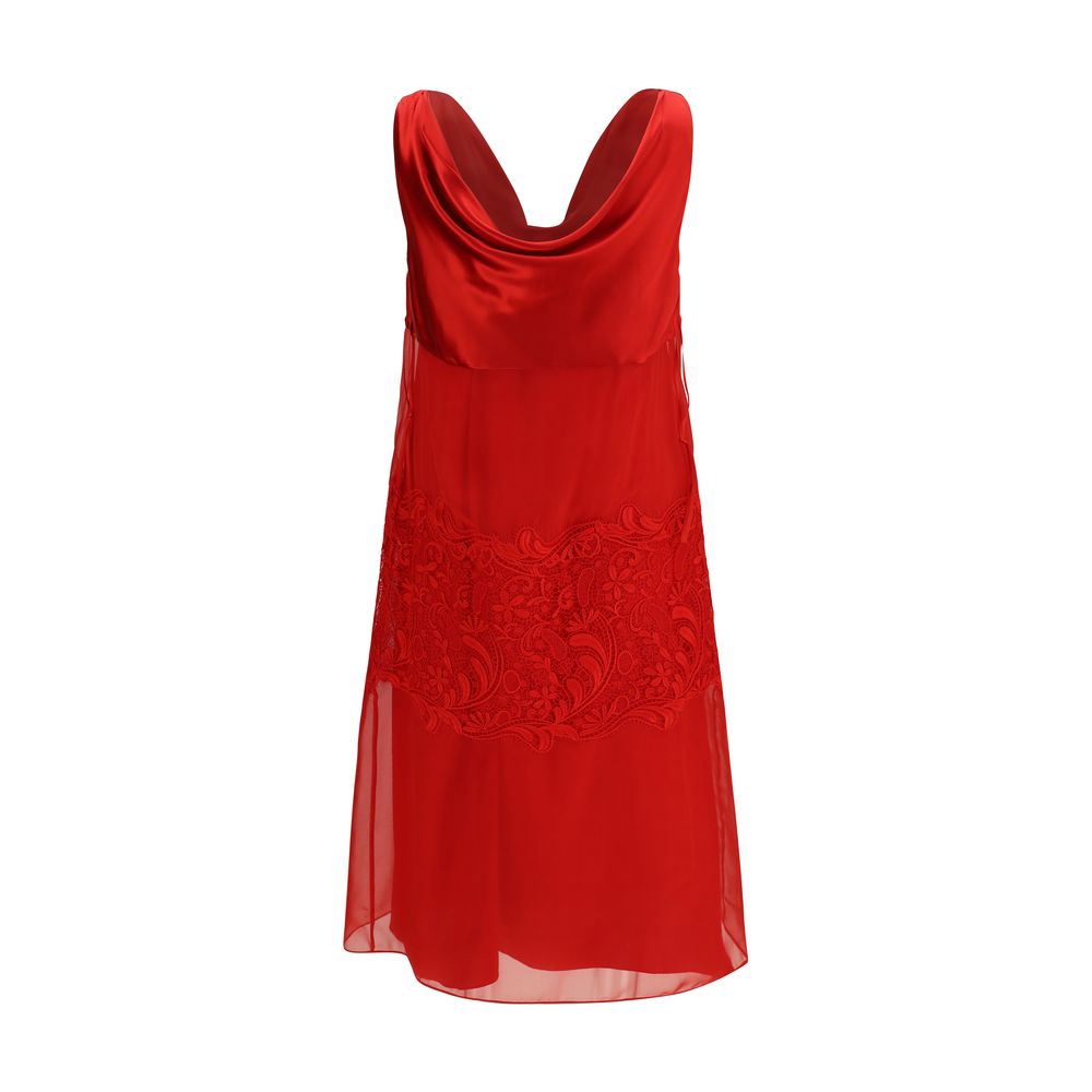 Ferragamo Multicolor Silk Cocktail Dress | Regal Royce