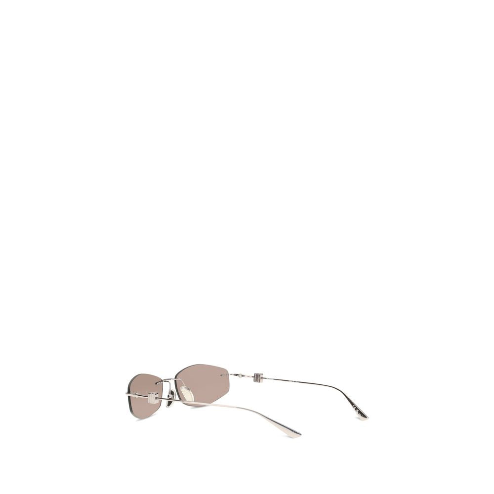 Balenciaga Silver Metal Sunglasses | Regal Royce