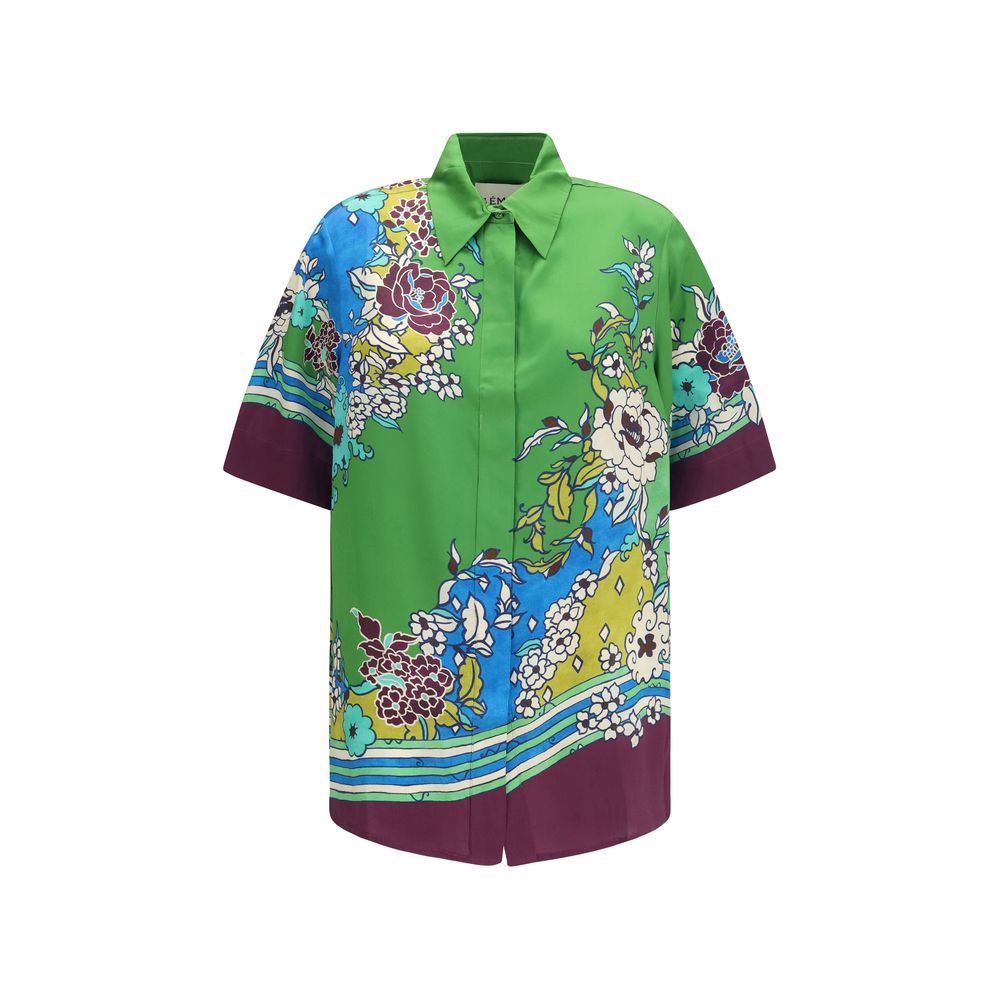 Alemais Multicolor Silk Blouse | Regal Royce