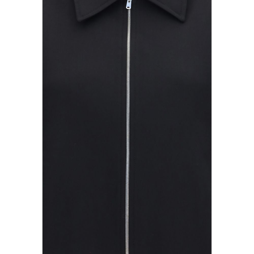 Our Legacy Black Wool Oves Aries Full-Length Jacket | Regal Royce