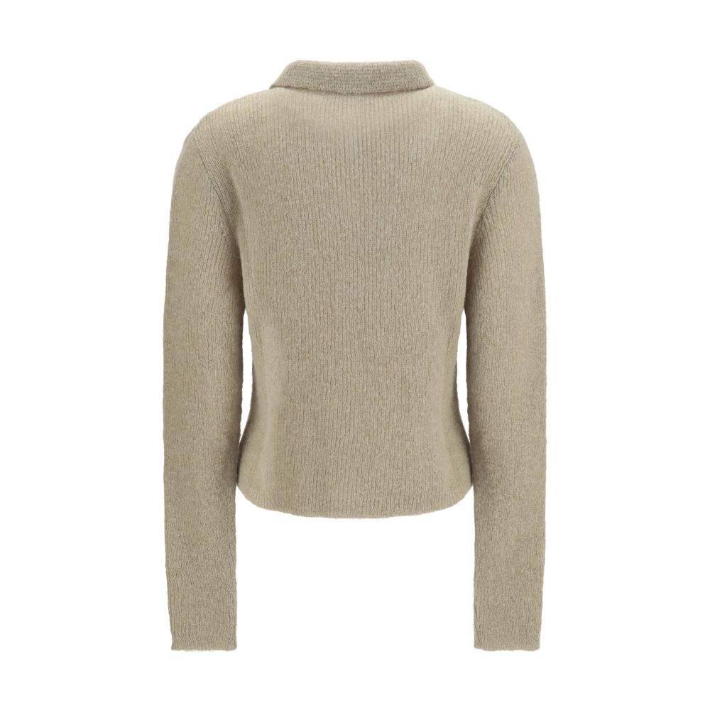 Our Legacy Beige Alpaca Vicugna Pacos Polo Shirt | Regal Royce
