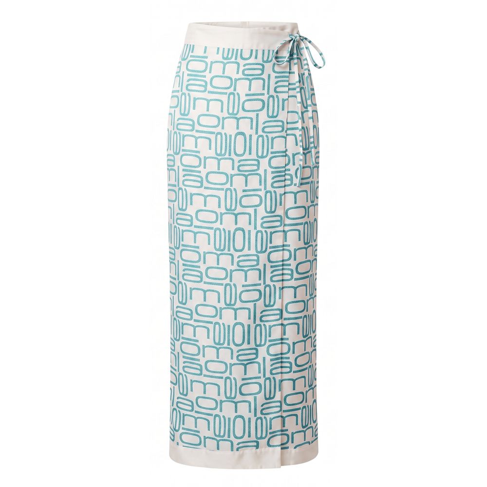 Malo Blue Silk Women's Pants | Regal Royce