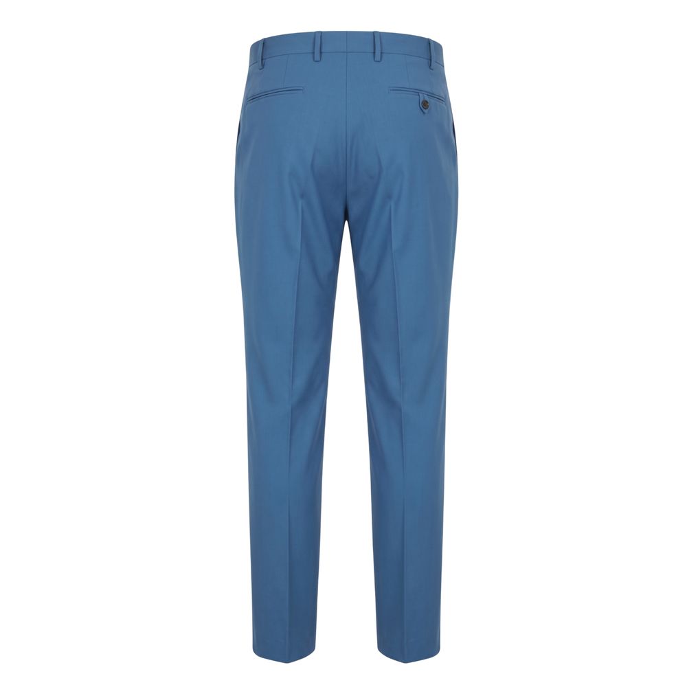 Malo Blue Cotton Men's Pants | Regal Royce