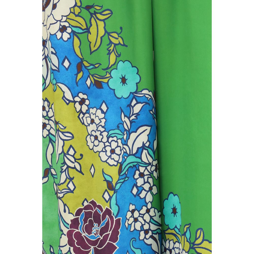 Alemais Multicolor Silk Casual Pants | Regal Royce