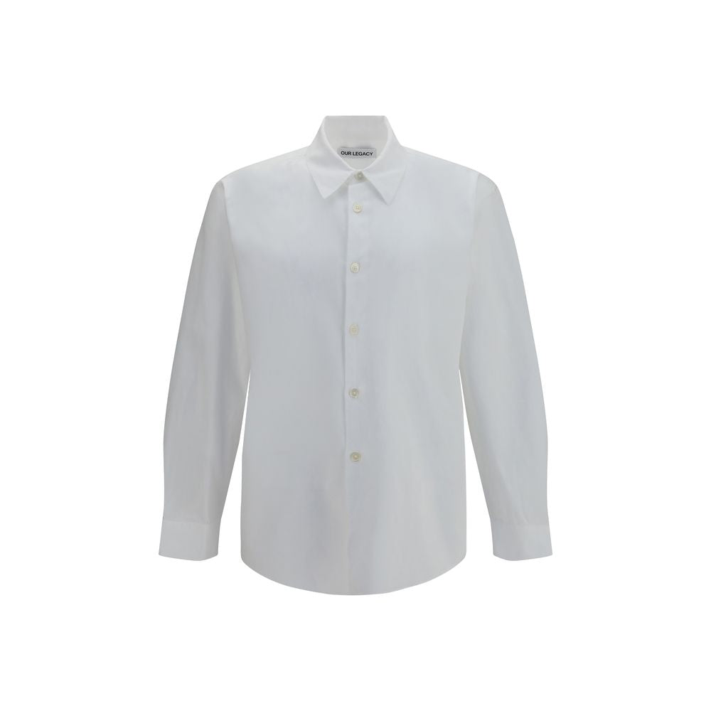 Our Legacy White Lyocell Dress Shirt | Regal Royce