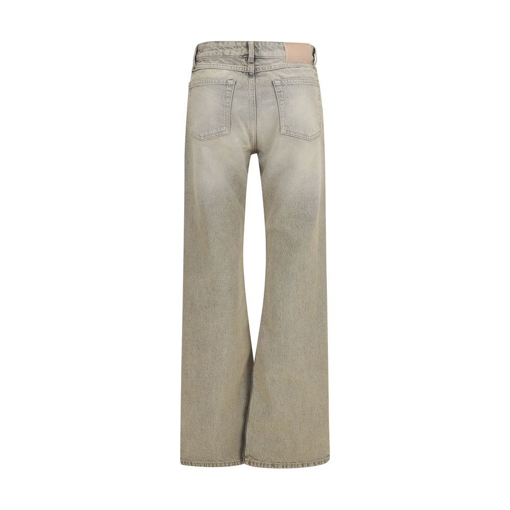 Our Legacy Gray Cotton Straight-Leg Jeans | Regal Royce