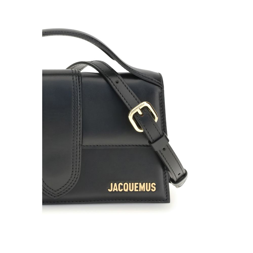Jacquemus Black Calf Leather Bos Taurus Handbag | Regal Royce