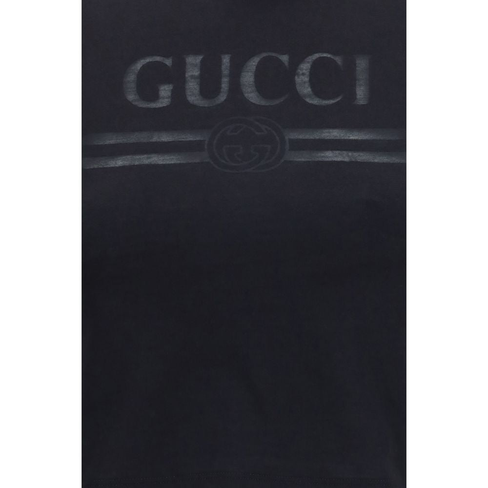 Gucci Black Cotton T-Shirt | Regal Royce