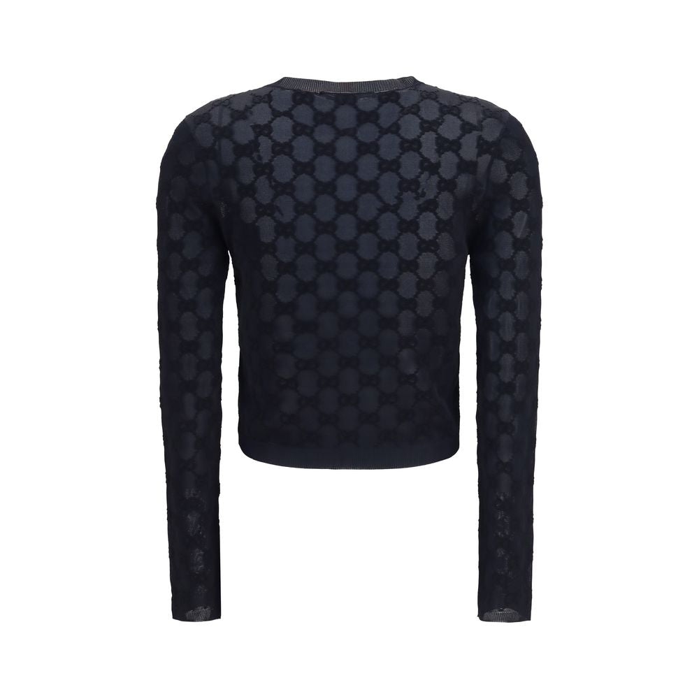 Gucci Black Viscose Cardigan | Regal Royce