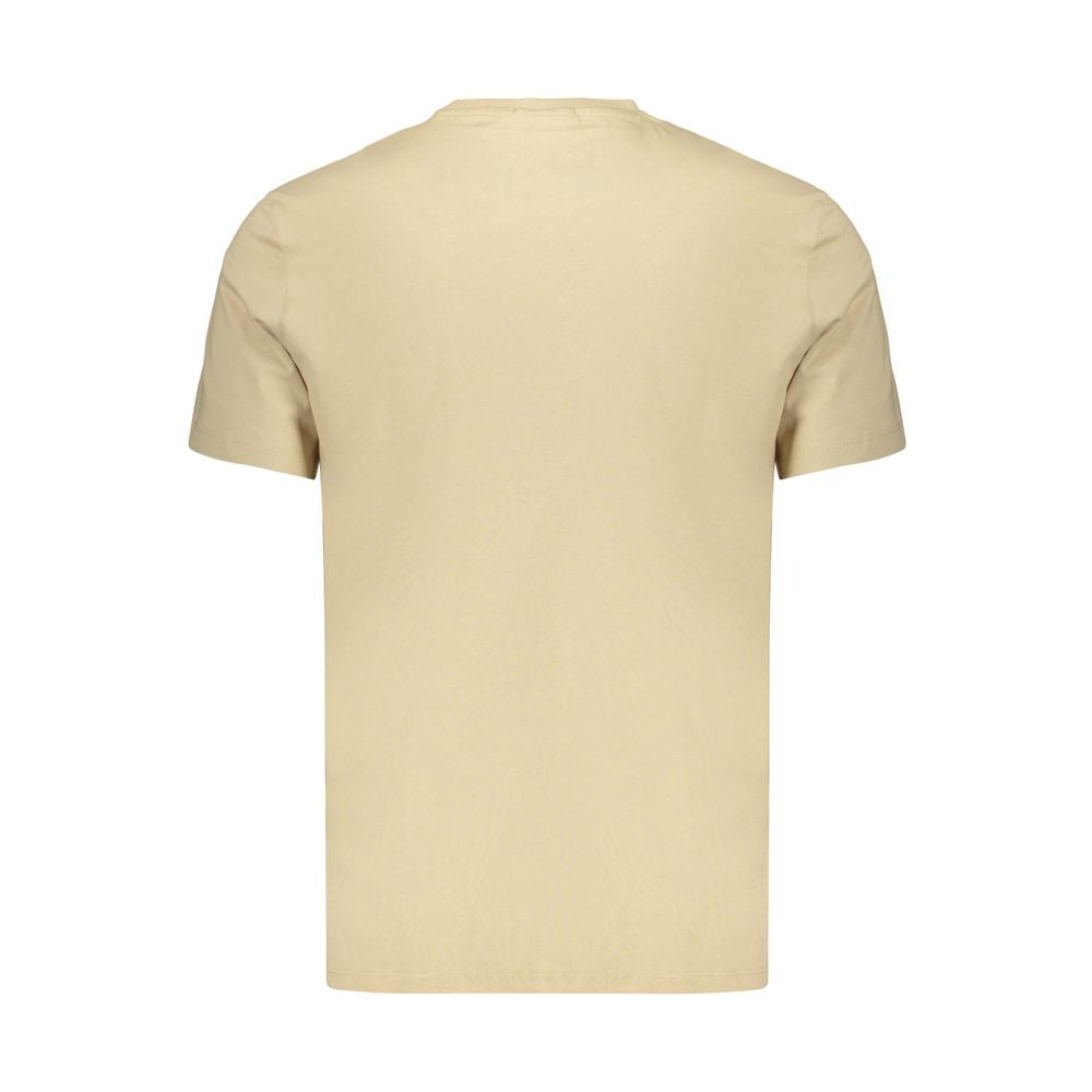 Calvin Klein Beige Cotton Men's T-Shirt | Regal Royce