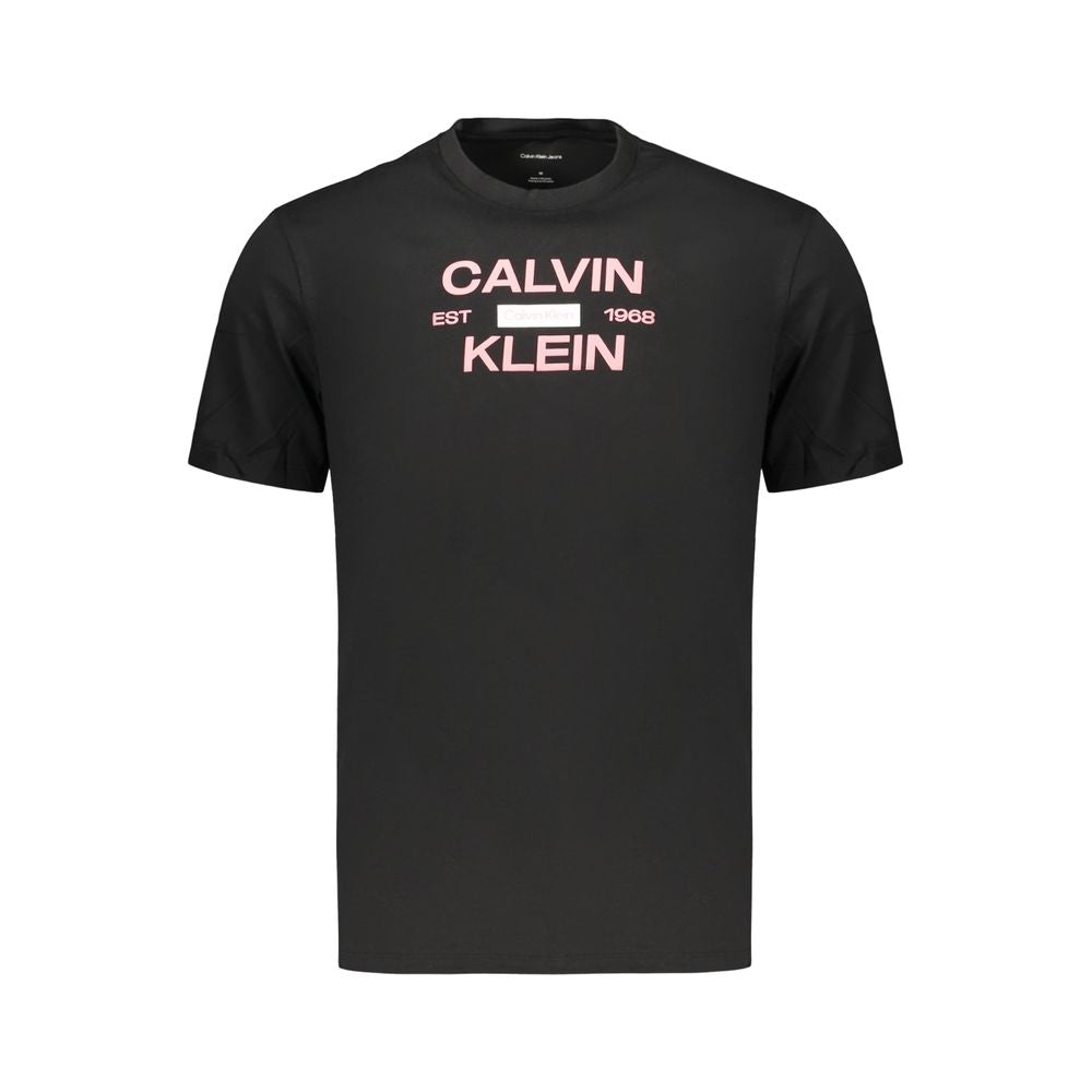 Calvin Klein Black Cotton Men's T-Shirt | Regal Royce