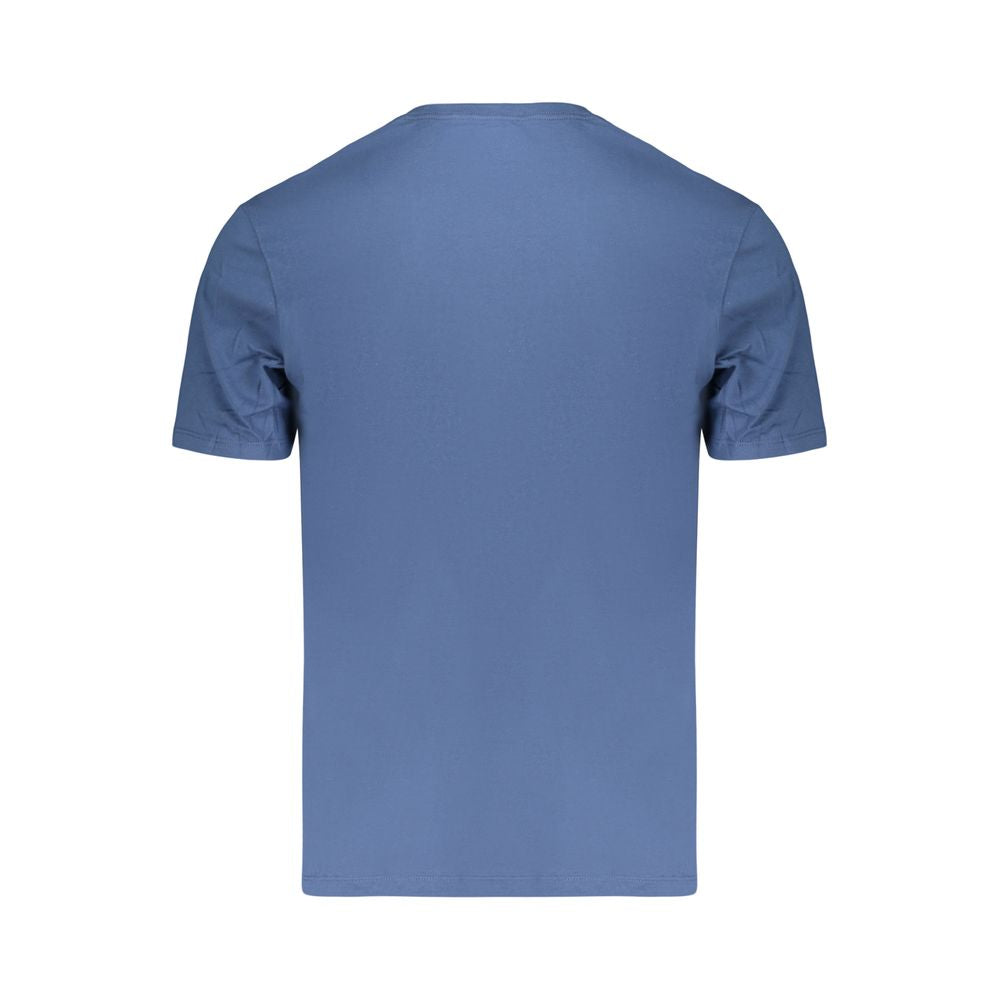 Calvin Klein Blue Cotton Men's T-Shirt | Regal Royce