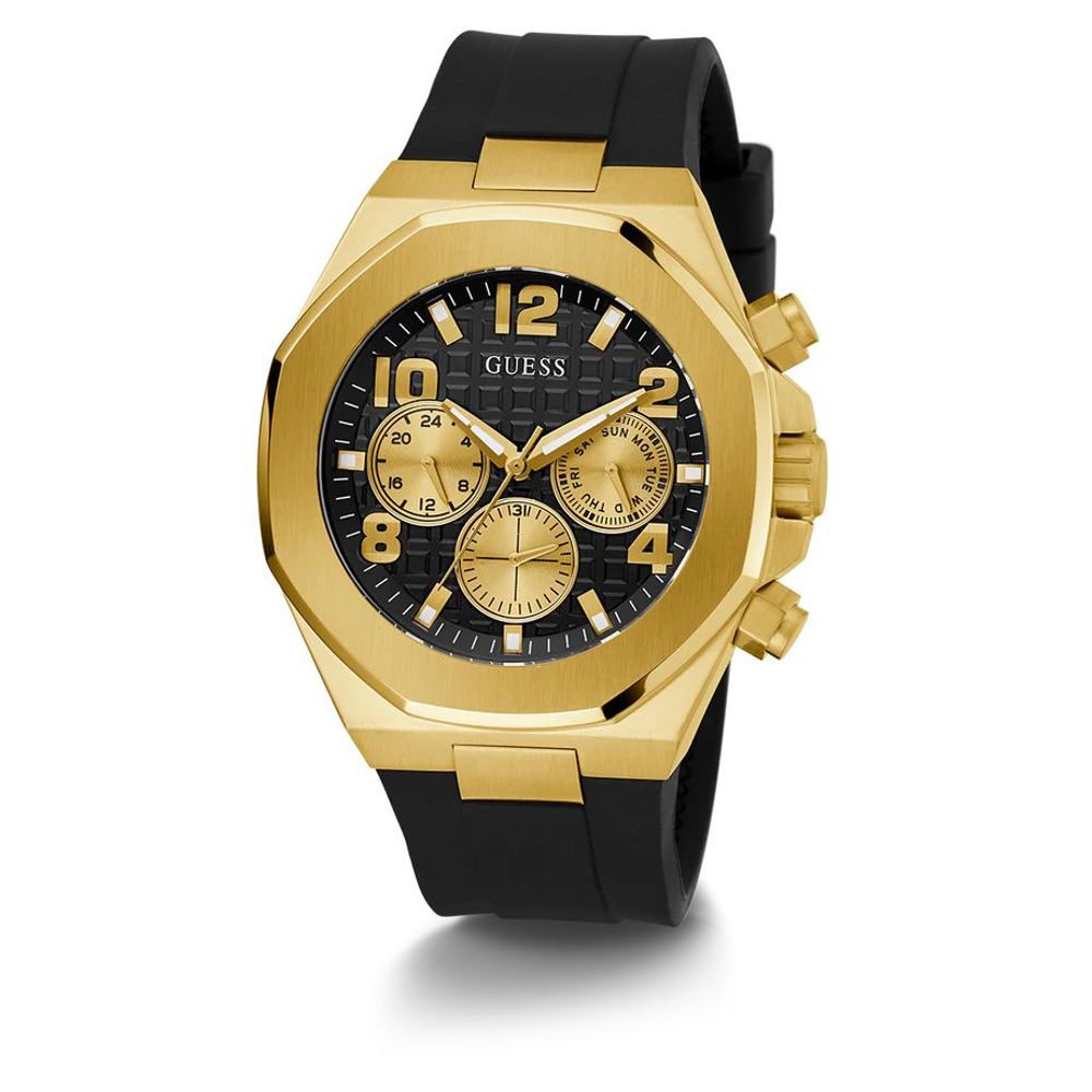 Guess Black Synthetic Dress Watch | Regal Royce