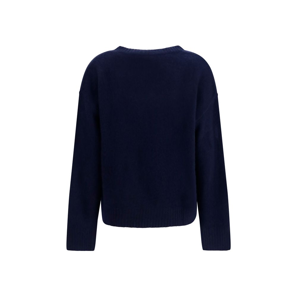Lisa Yang Blue Cashmere Sweatshirt | Regal Royce