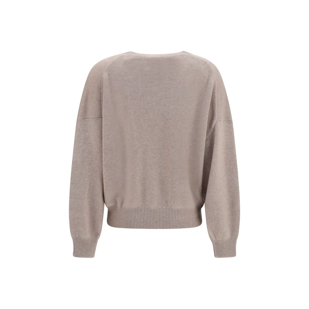 Lisa Yang Beige Cashmere Sweater | Regal Royce