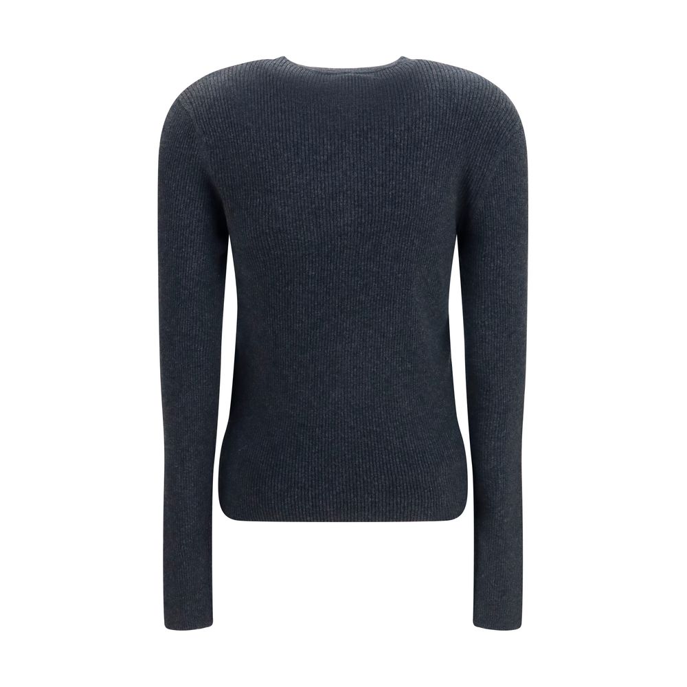 Lisa Yang Gray Cotton Sweatshirt | Regal Royce