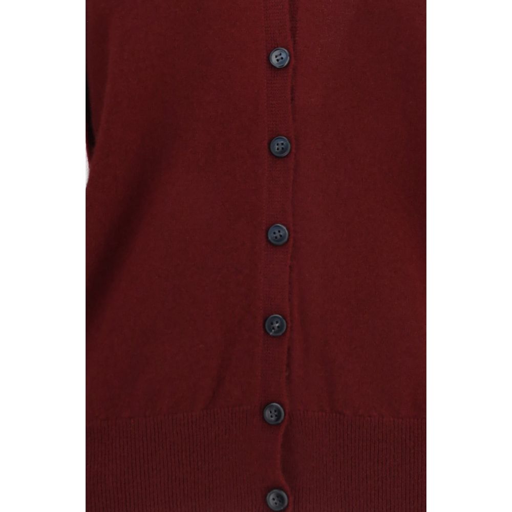 Lisa Yang Bordeaux Cashmere Cardigan | Regal Royce